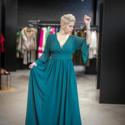 Robe Ophelia Vert Sapin